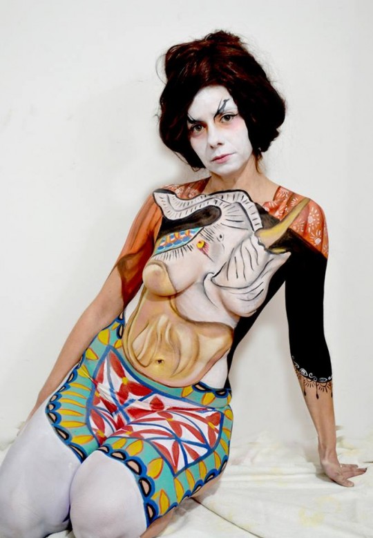 BODY PAINTING ORIENTE