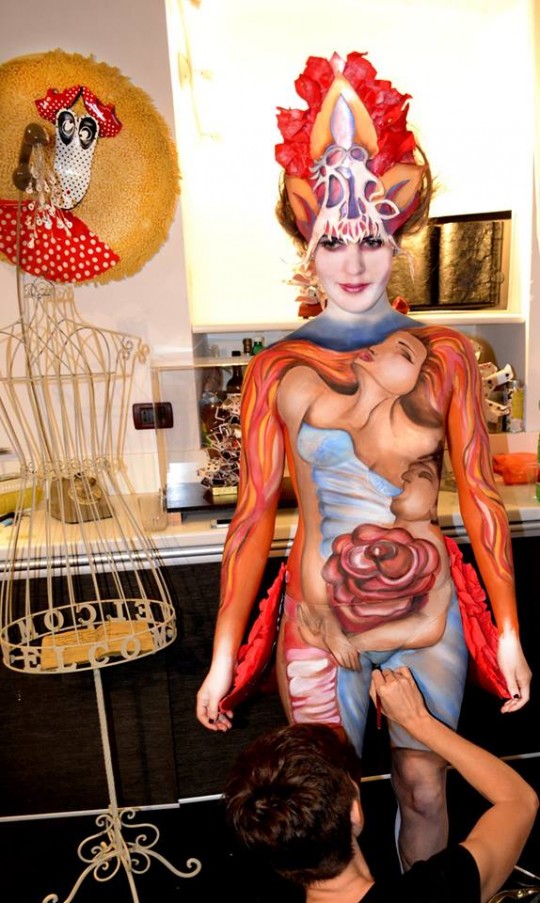 BODY PAINTING EROS E PASSIONE